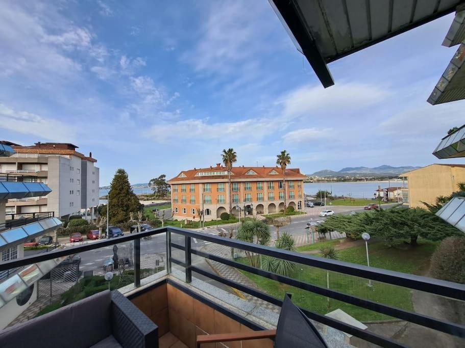 Baiona, Primera Linea De Playa Ladeira, Terraza. Екстериор снимка